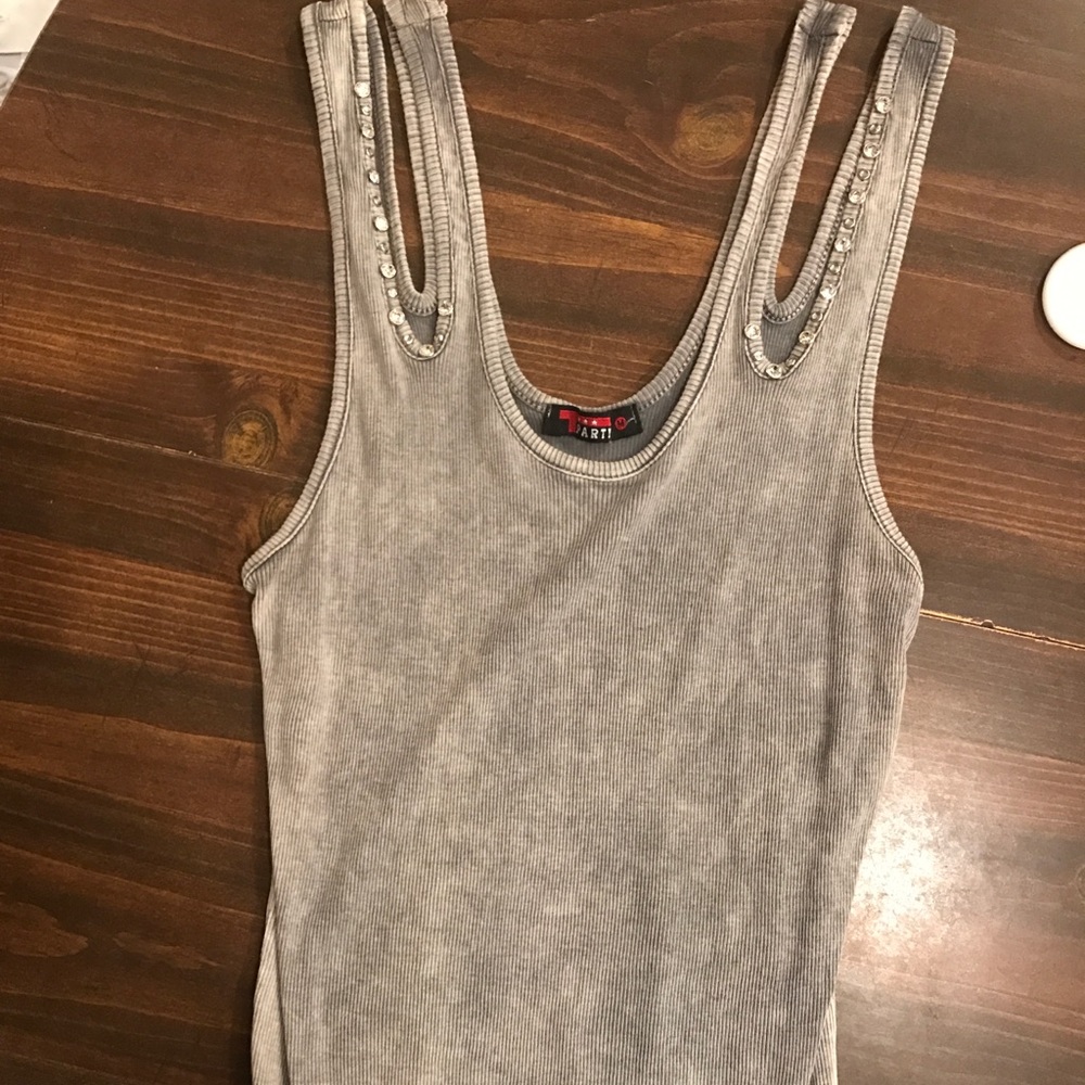 Boutique bling tank